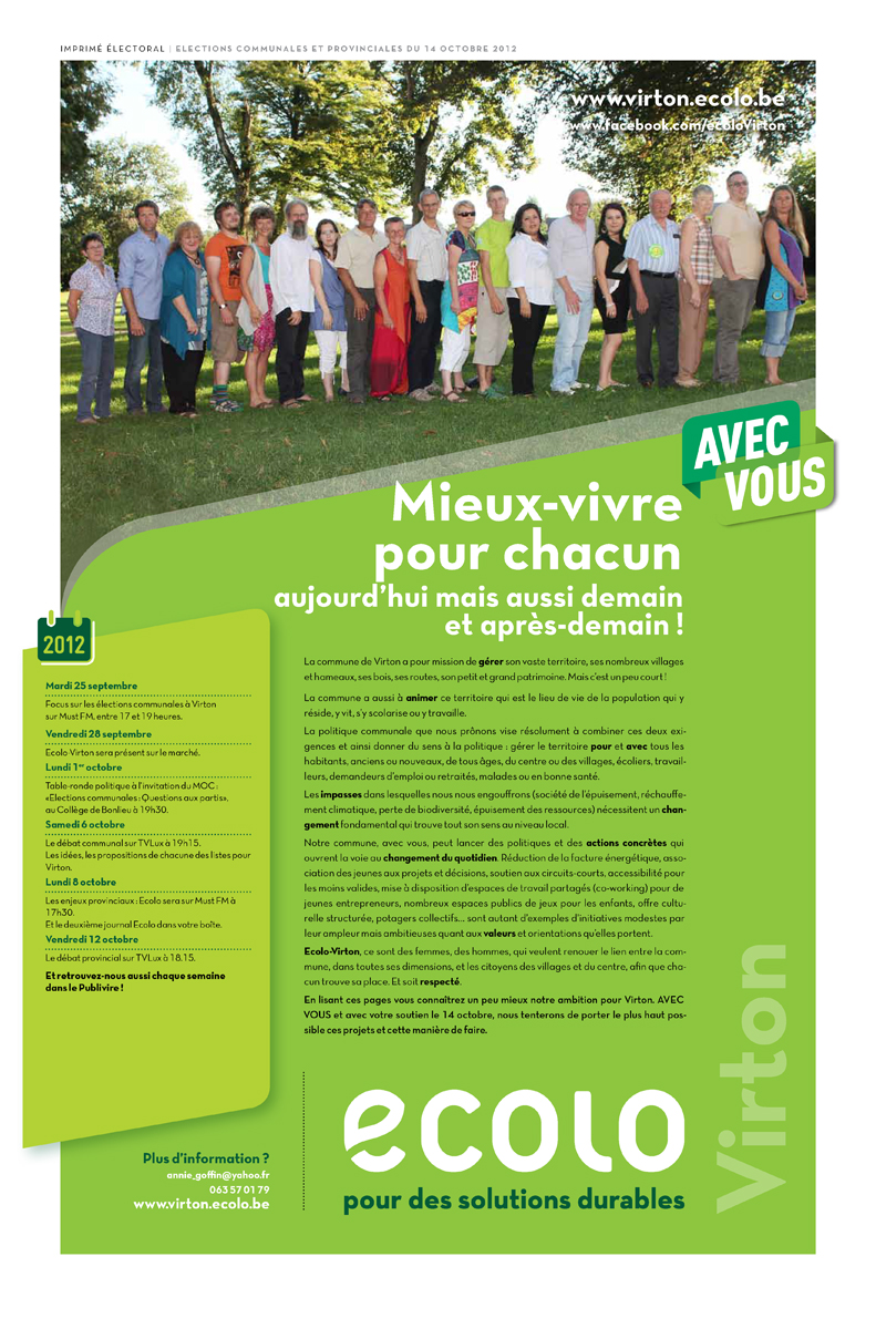 Prmière page de notee journal de campagne N°1